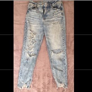 American Eagle ripped jeans size 24.